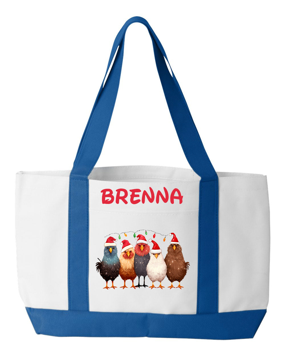 Christmas Chickens - Tote Bag