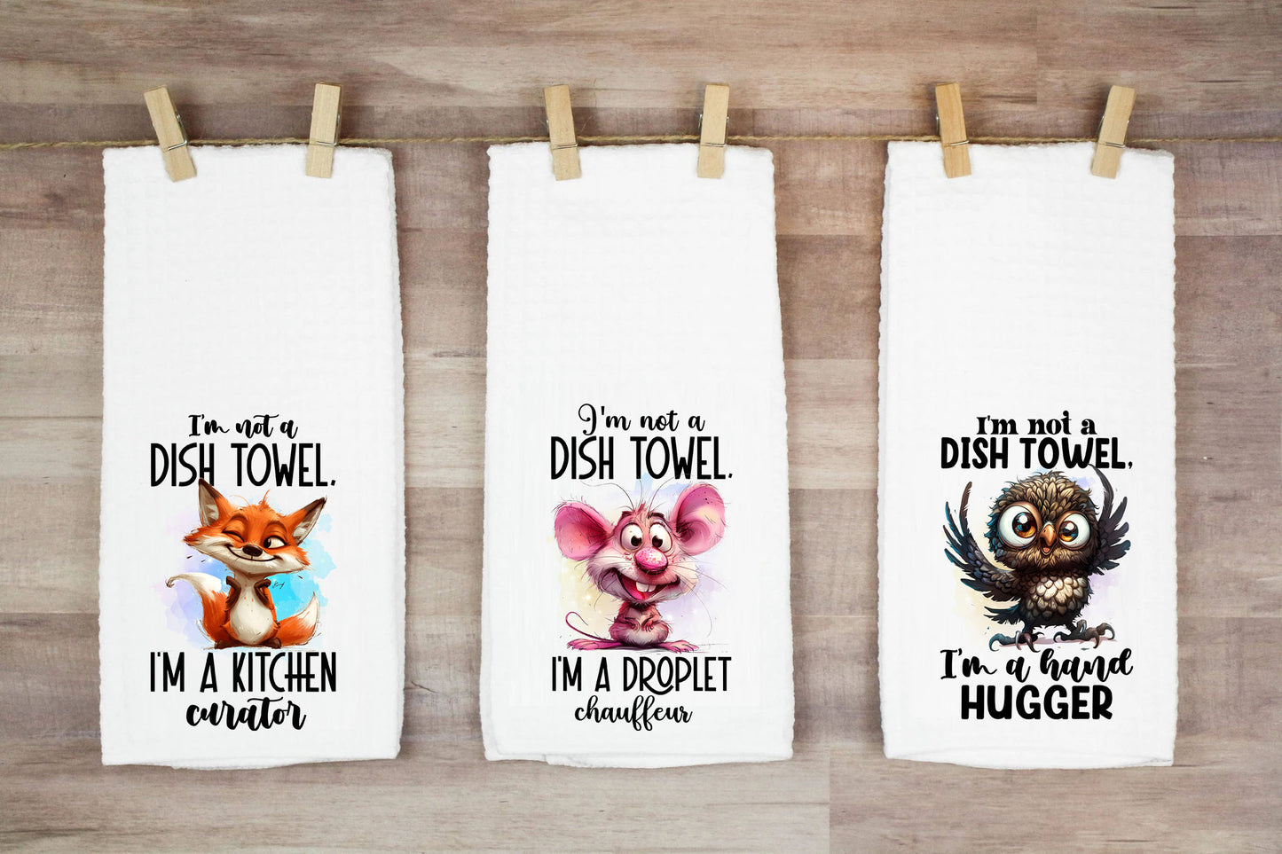 I'm Not a Dish Towel I'm a Kitchen Curator Hand Towel