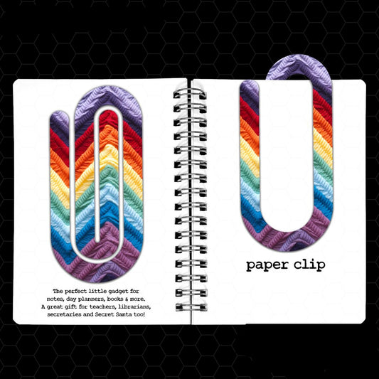 Rainbow Jumbo Paperclip