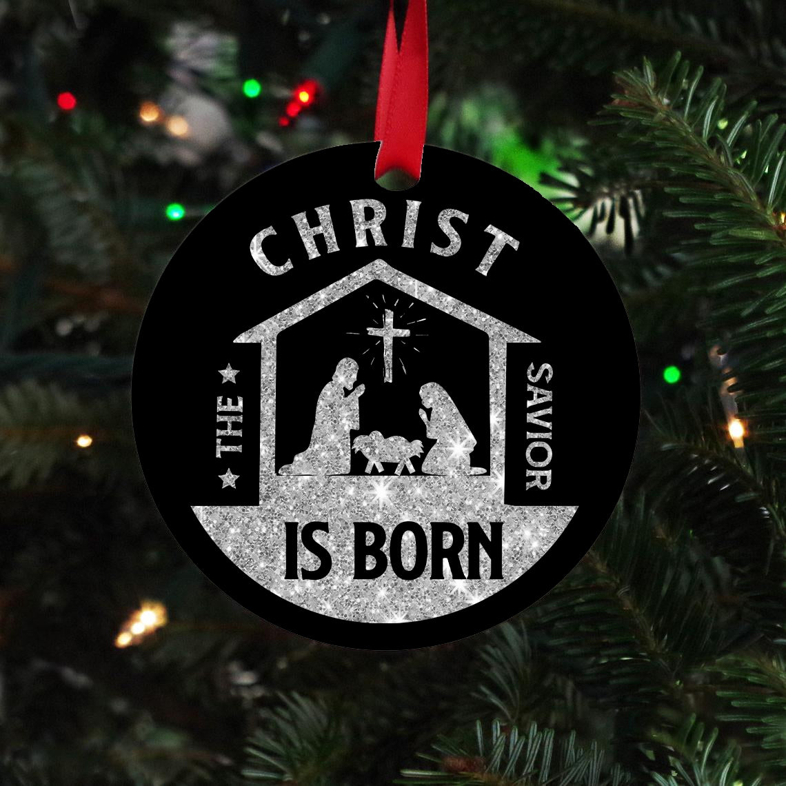 Christ the Savior is Born Ornament