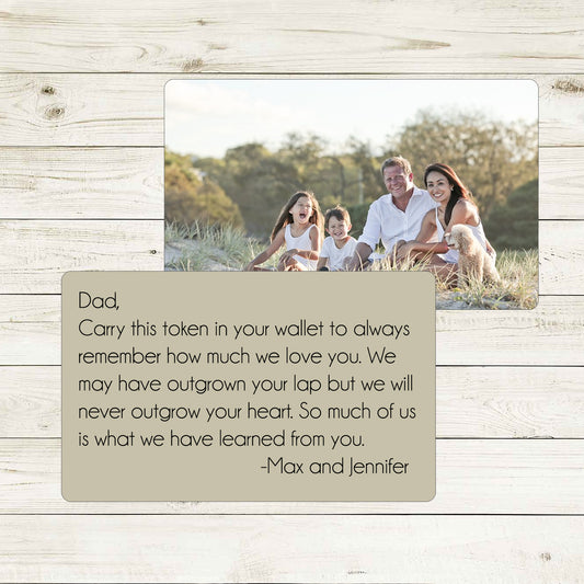 Carry This Token Metal Wallet Card