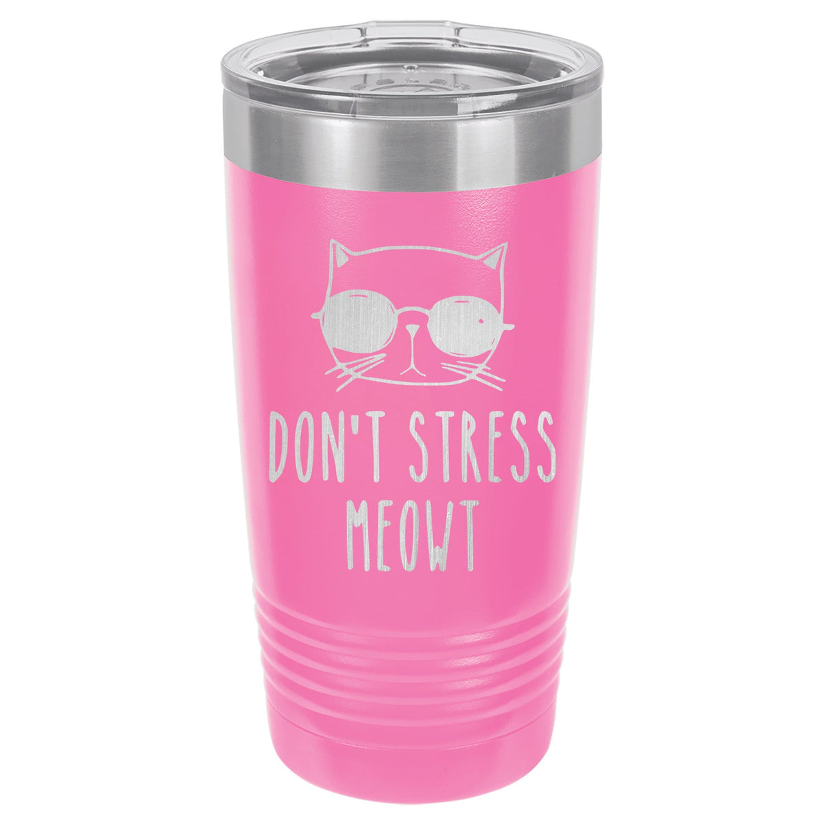 Dont Stress Meowt 20 Oz Polar Camel Tumbler