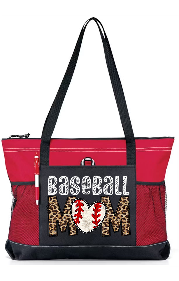 Baseball Mom Tote