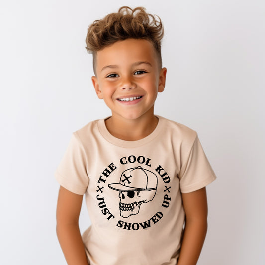 The Cool Kid Just Showed Up Graphic Tee