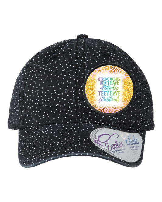 Strong Women Don't Have Attitudes Patch Cap