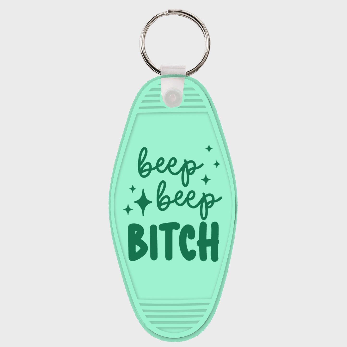 Beep Beep B**** Motel Keychain