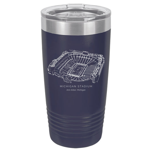 Michigan Stadium 20 Oz Polar Camel Tumbler