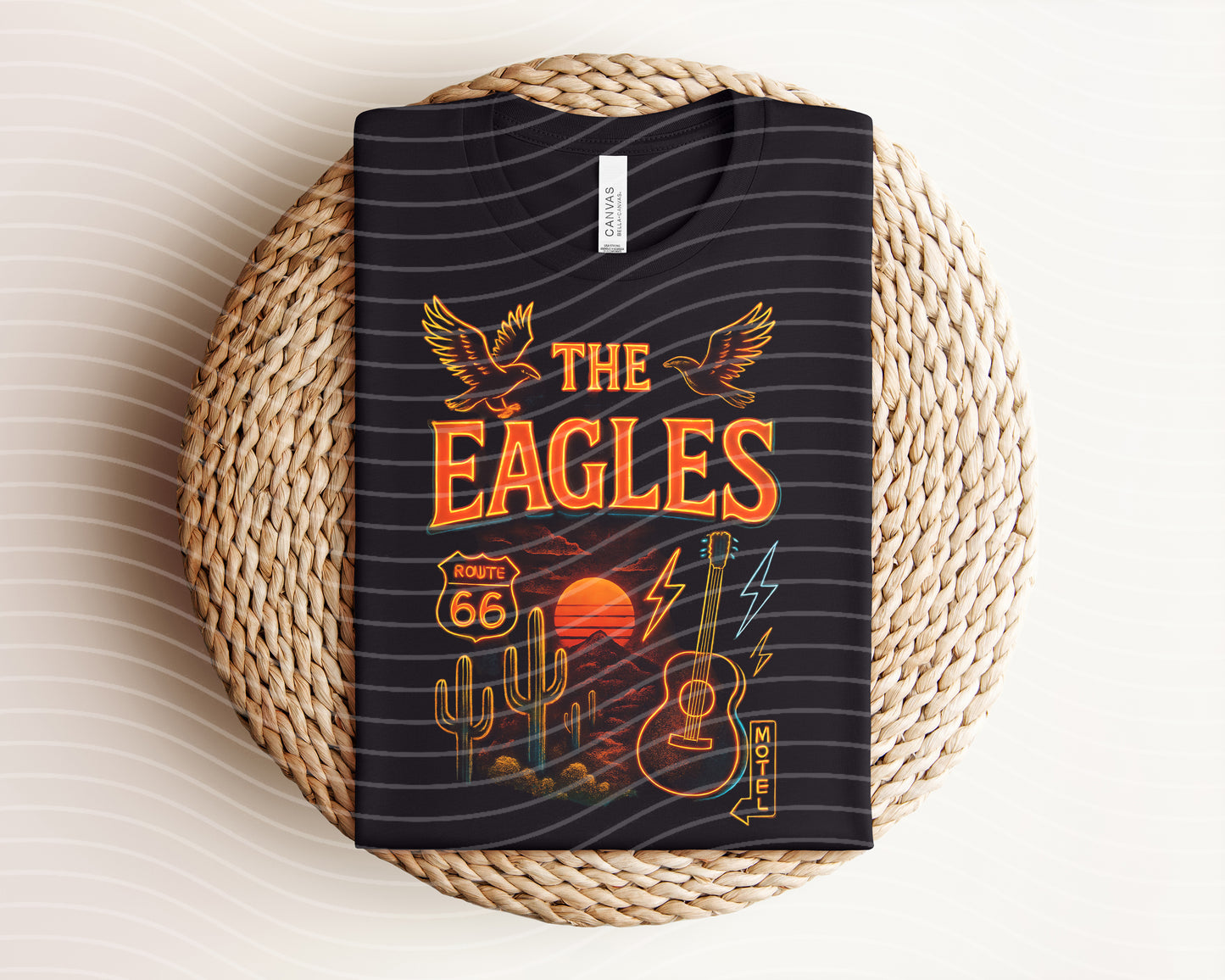 The Eagles Neon Graphic Tee