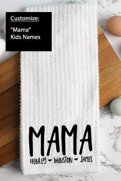 Customized Mama Hand Towel