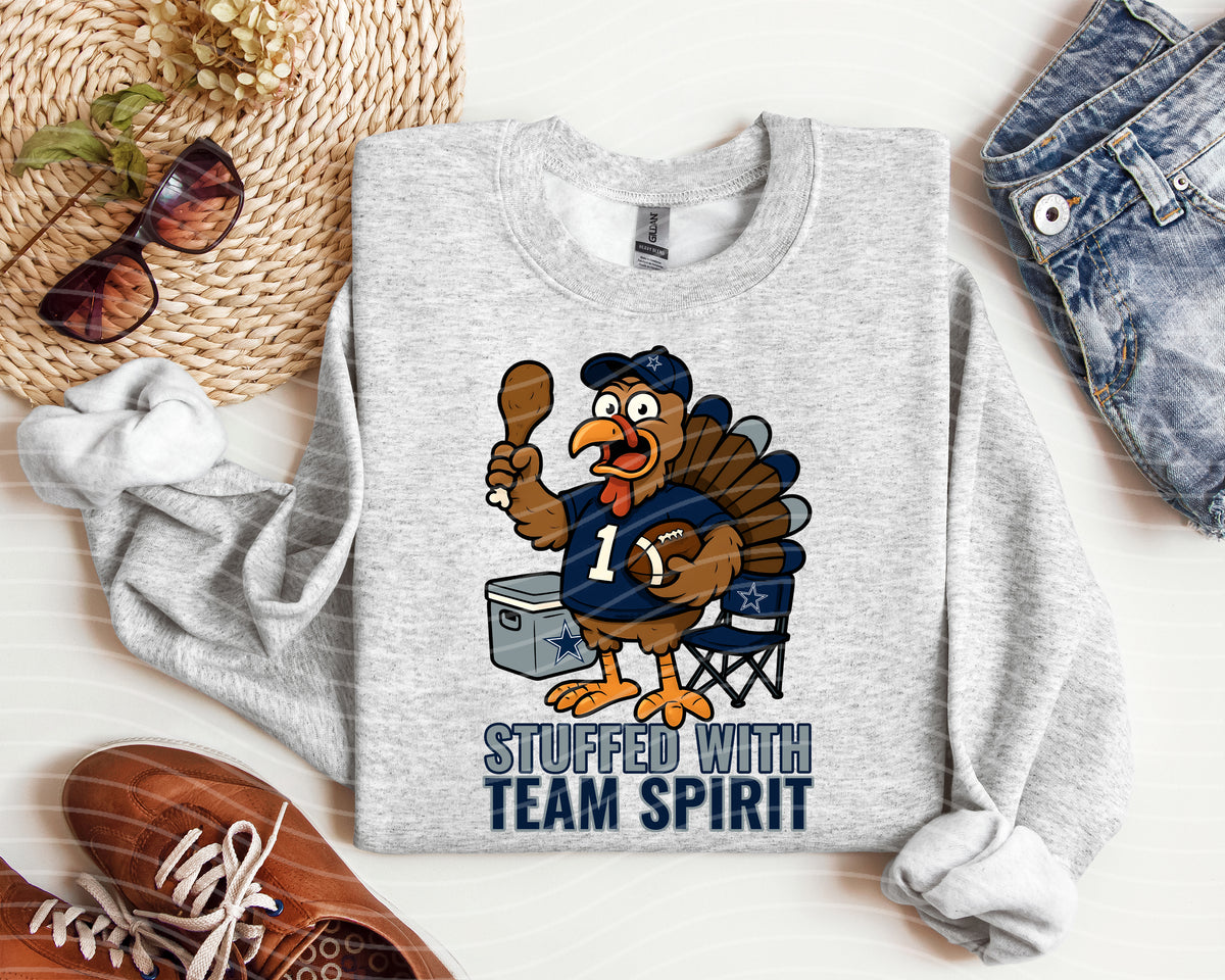 Stuffed with Team Spirit Cowboys Graphic Tee