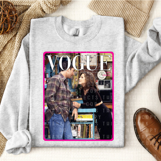 Vogue Ross and Rachel Graphic Tee