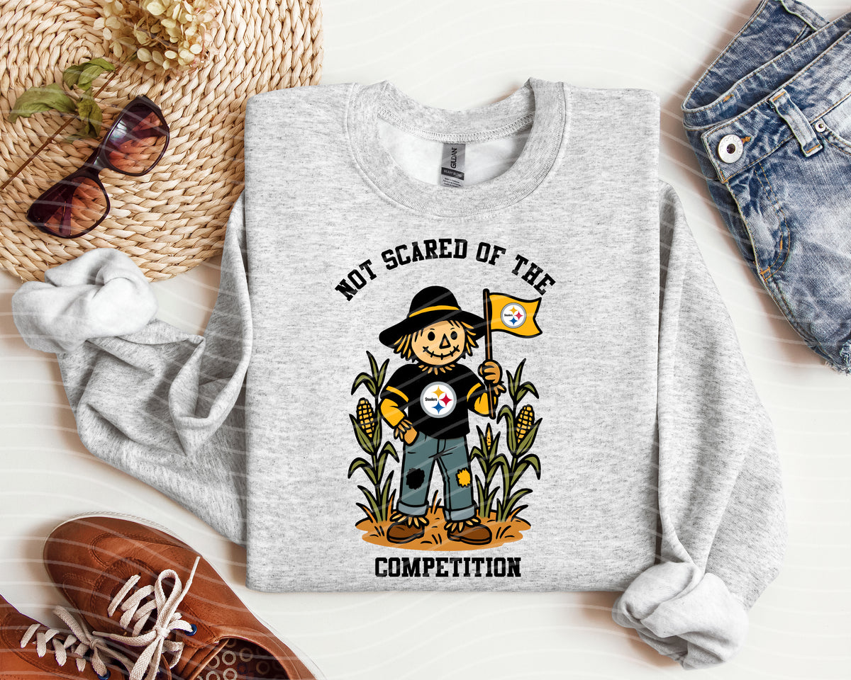 Not Scared of the Competition Steelers Graphic Tee