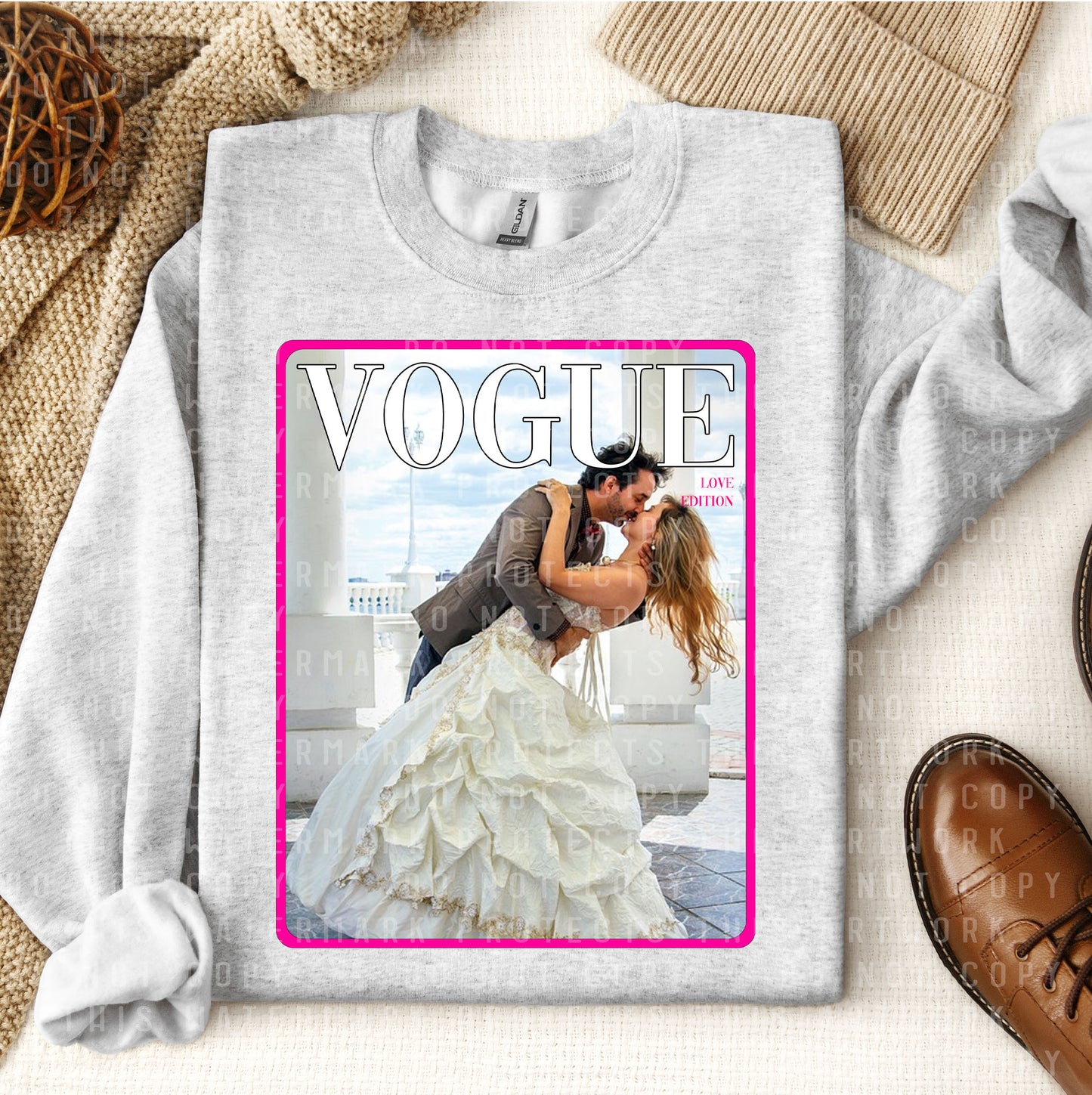 Vogue with Your Photo Graphic Tee