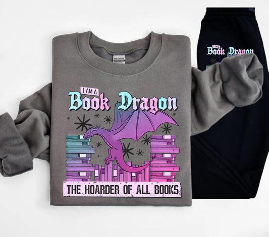 I'm a Book Dragon Graphic Tee