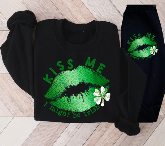 Kiss Me I Might Be Irish Graphic Tee