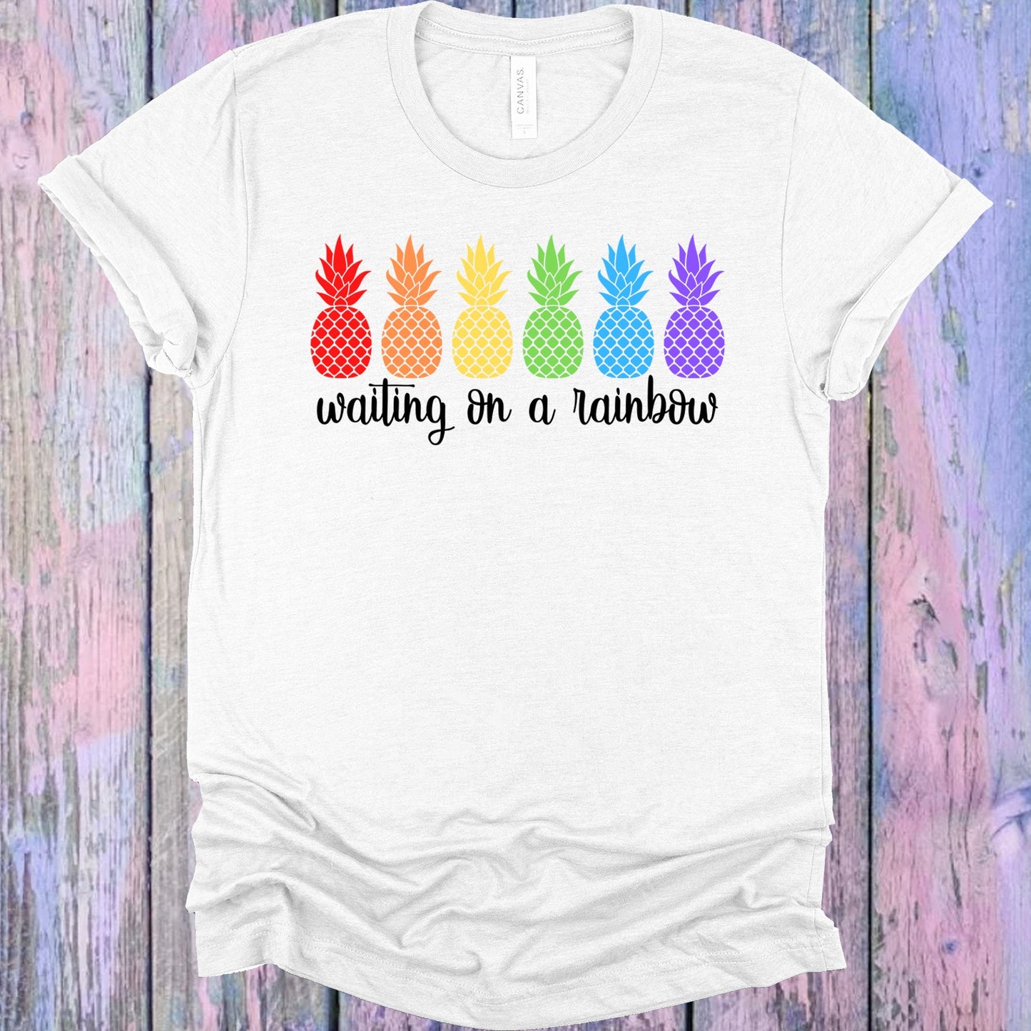 Waiting On A Rainbow Graphic Tee Graphic Tee