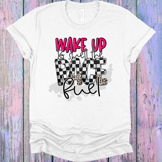 Wake Up And Smell The Race Fuel Graphic Tee Graphic Tee