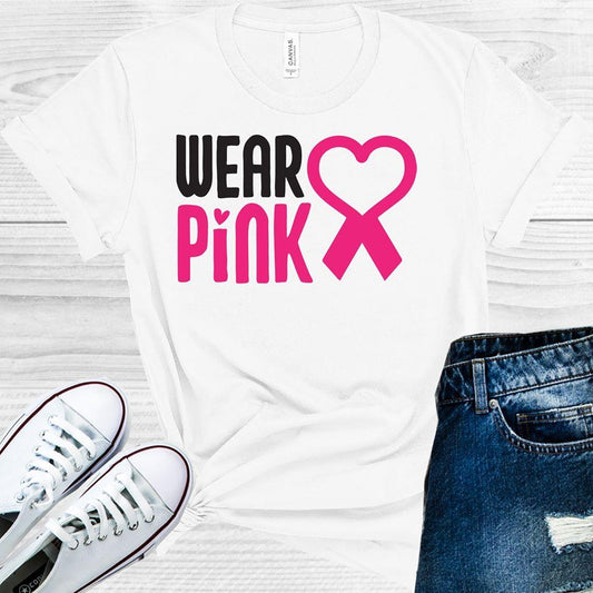 Wear Pink Graphic Tee Graphic Tee
