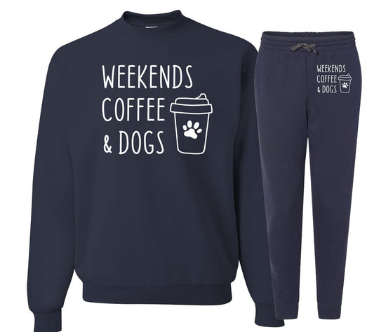 Weekends Coffee And Dogs Jogger