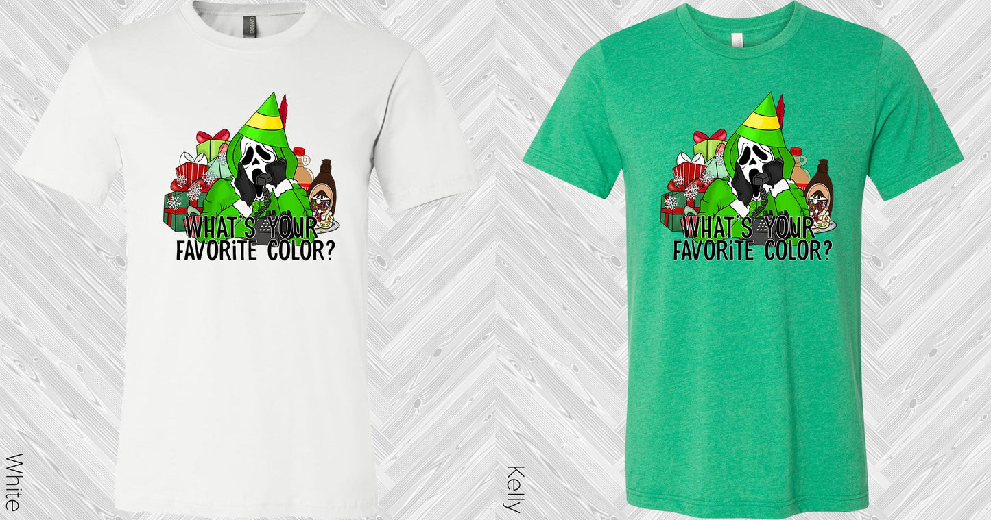 Whats Your Favorite Color Graphic Tee Graphic Tee