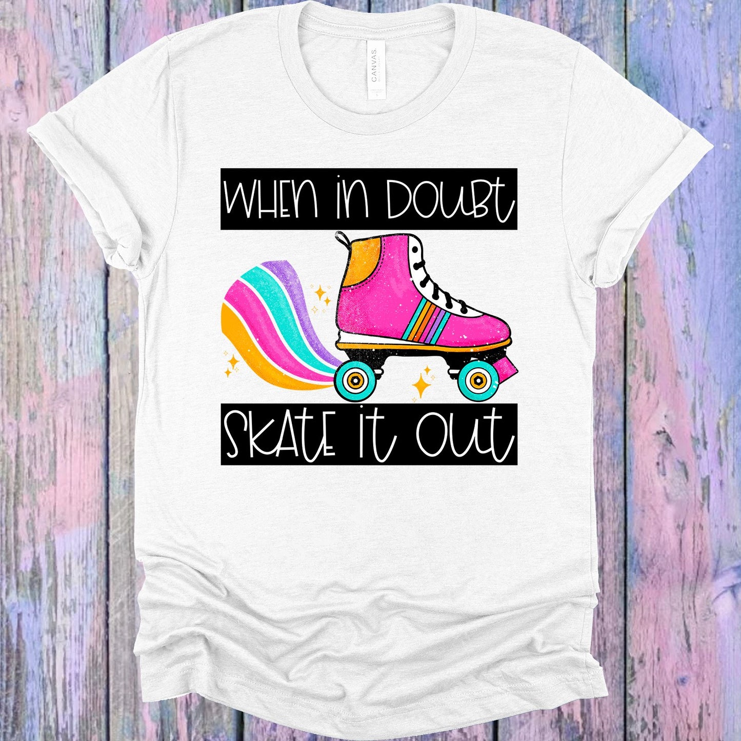 When In Doubt Skate It Out Graphic Tee Graphic Tee