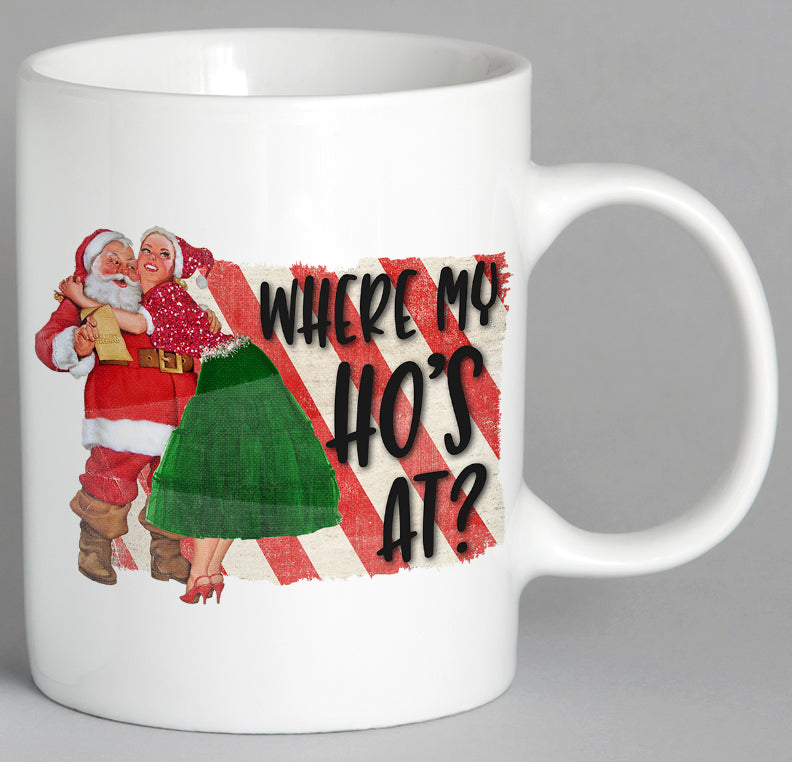 Where My Hos At Mug Coffee