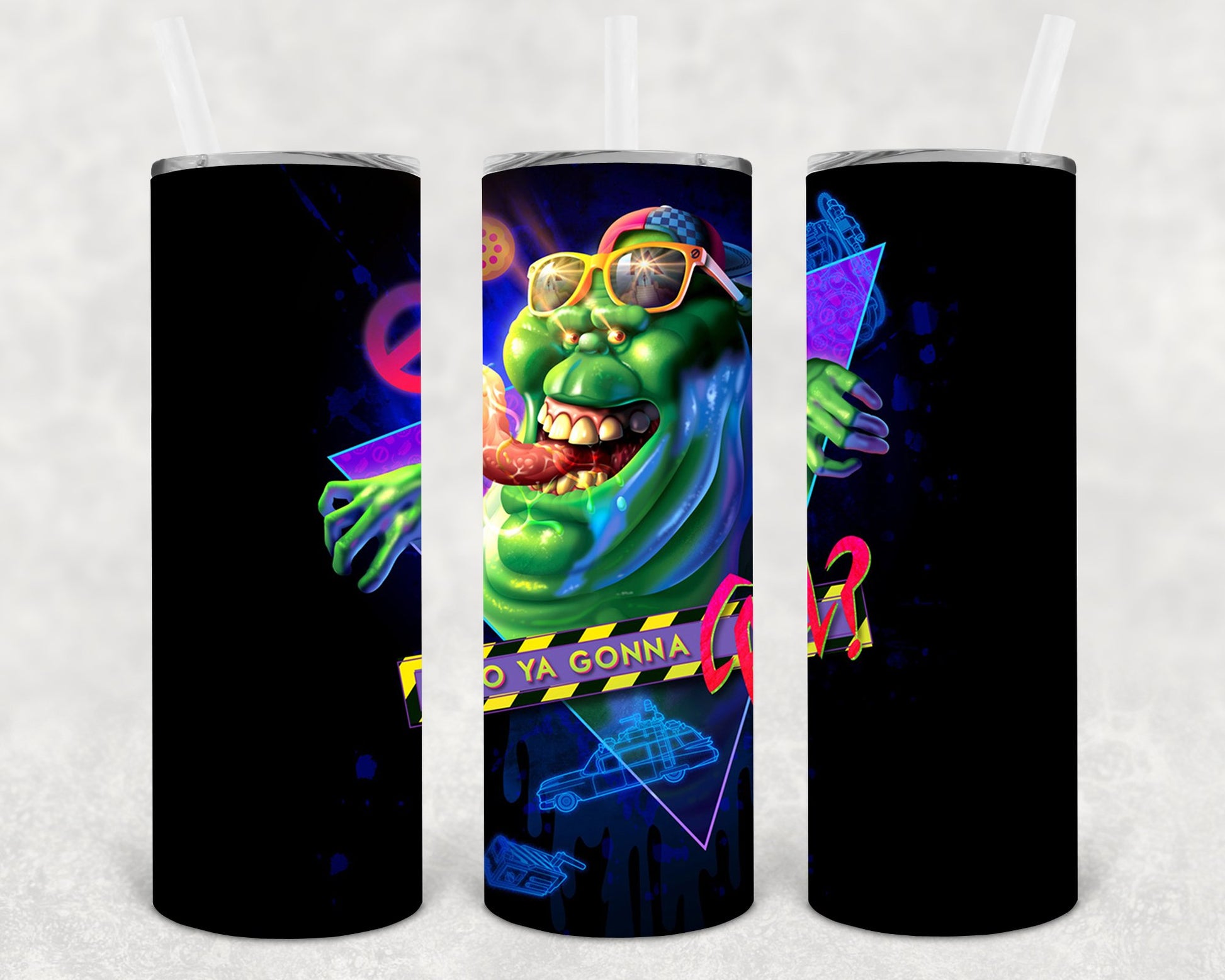 Who Ya Gonna Call 20 Oz Skinny Tumbler