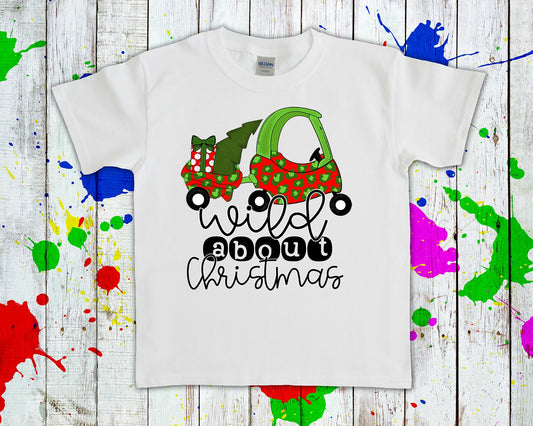 Wild About Christmas Graphic Tee Graphic Tee