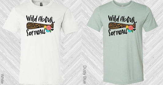 Wild About Softball Graphic Tee Graphic Tee