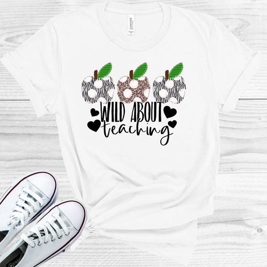 Wild About Teaching Graphic Tee Graphic Tee
