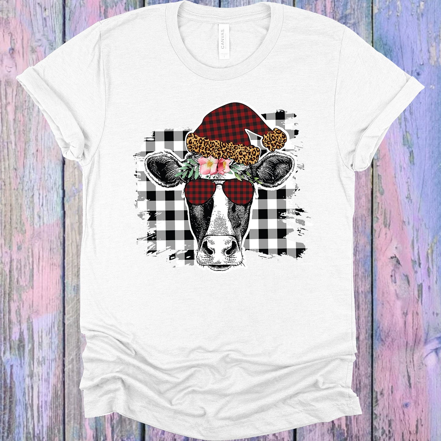 Winter Cow Graphic Tee Graphic Tee