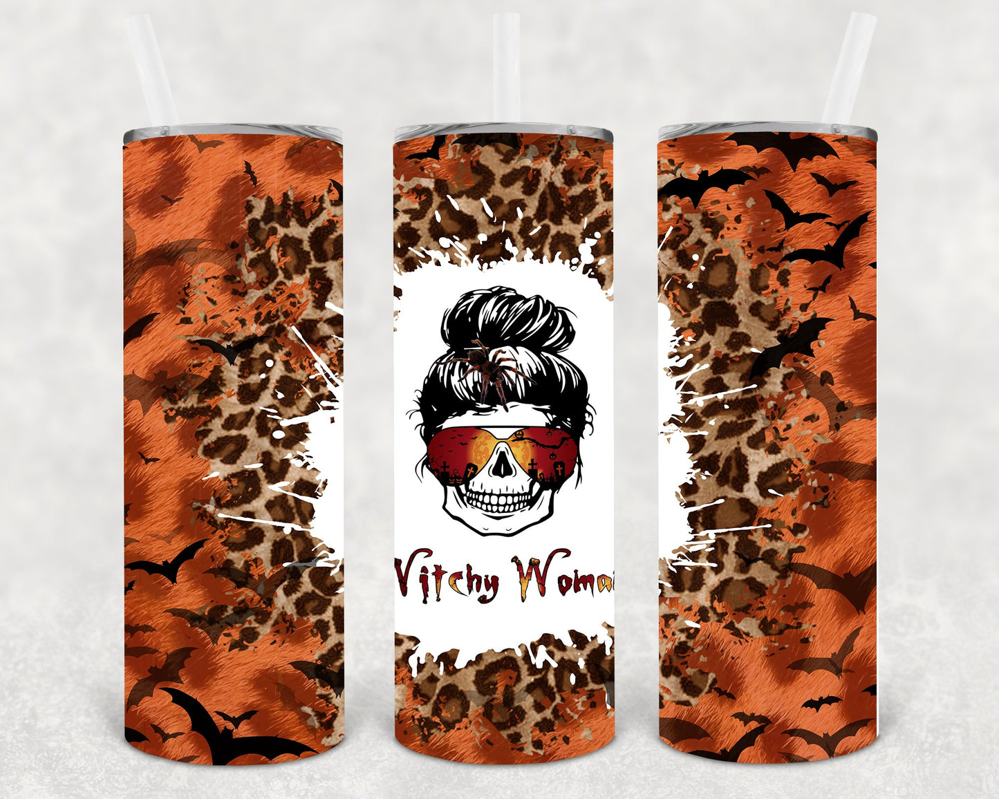 Witchy Woman 20 Oz Skinny Tumbler