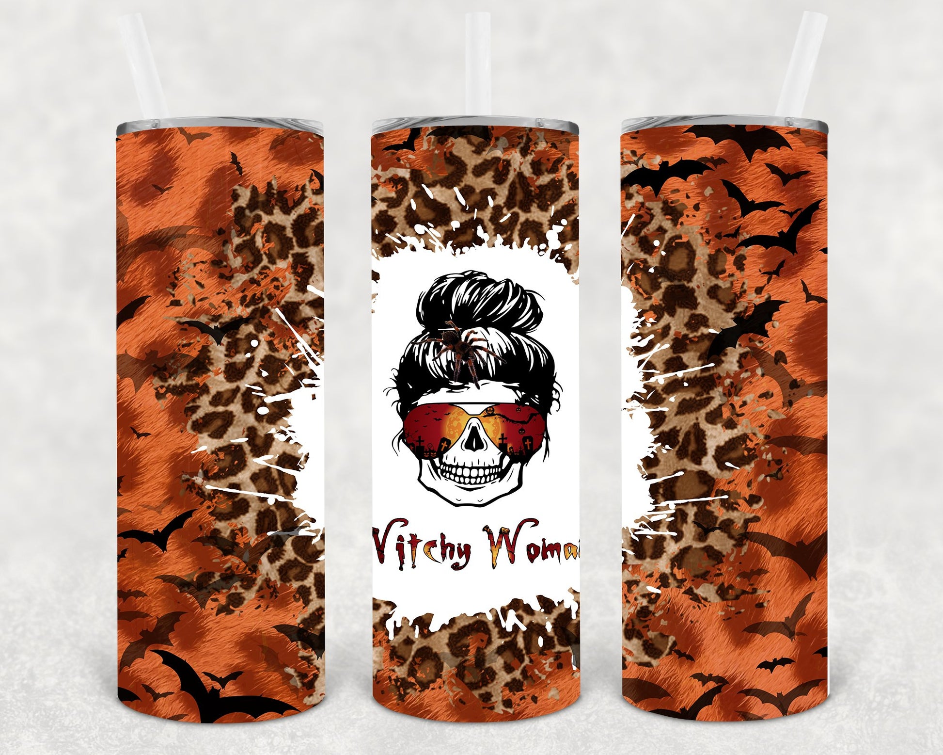 Witchy Woman 20 Oz Skinny Tumbler