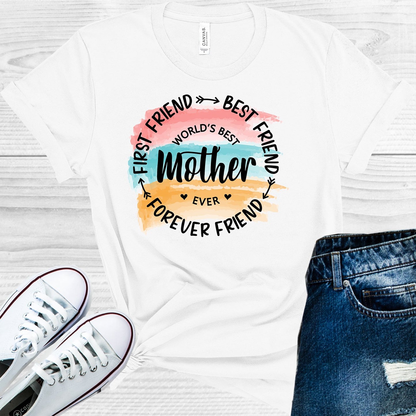 Worlds Best Mother Ever Graphic Tee Graphic Tee