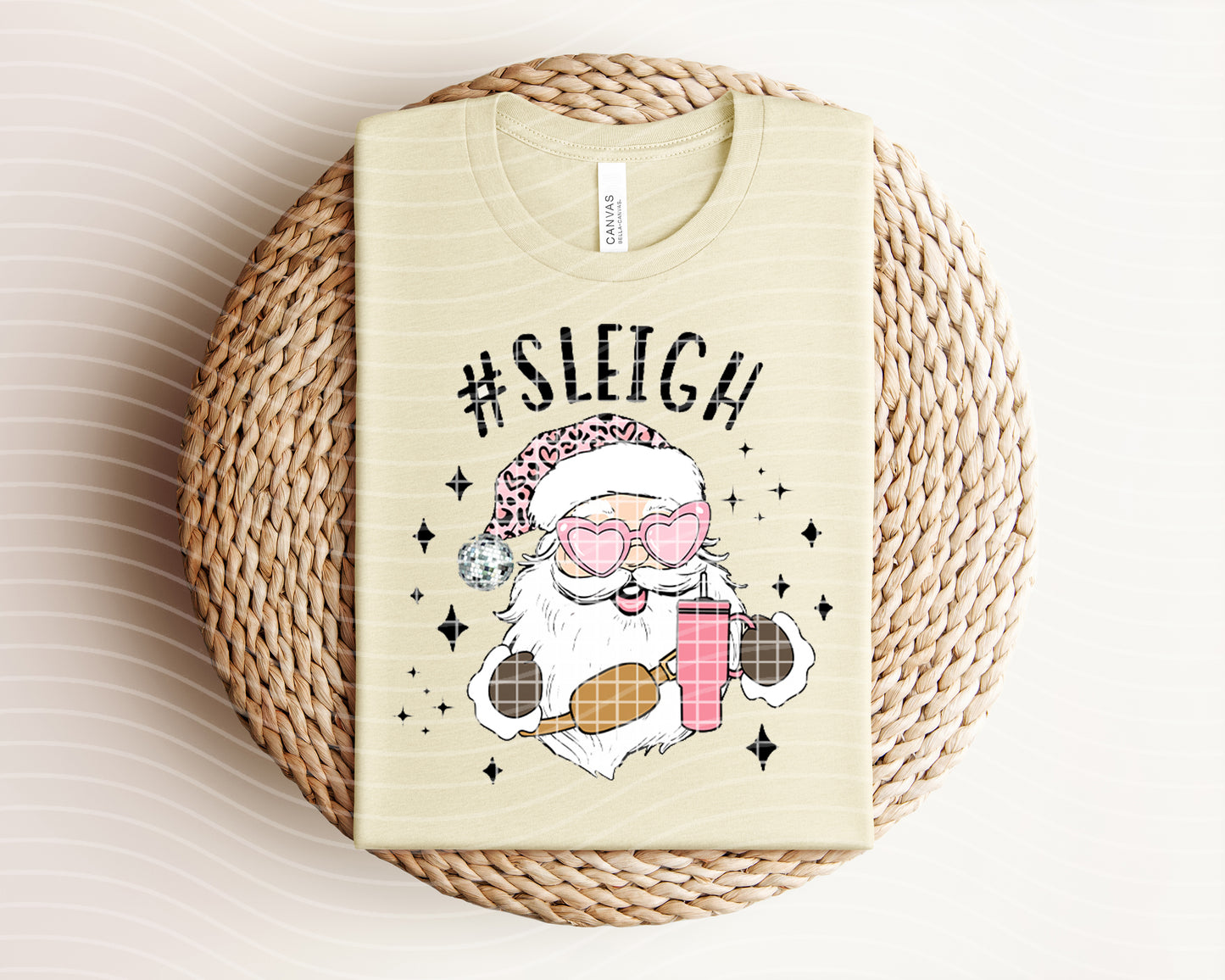 #Sleigh Graphic Tee