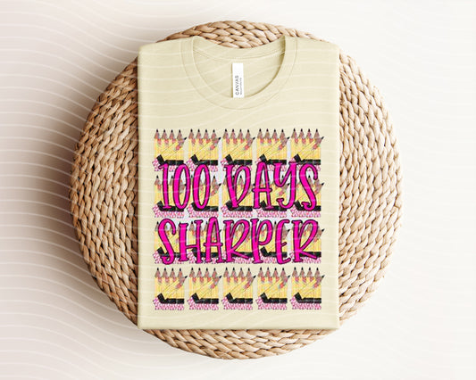 100 Days Sharper Graphic Tee
