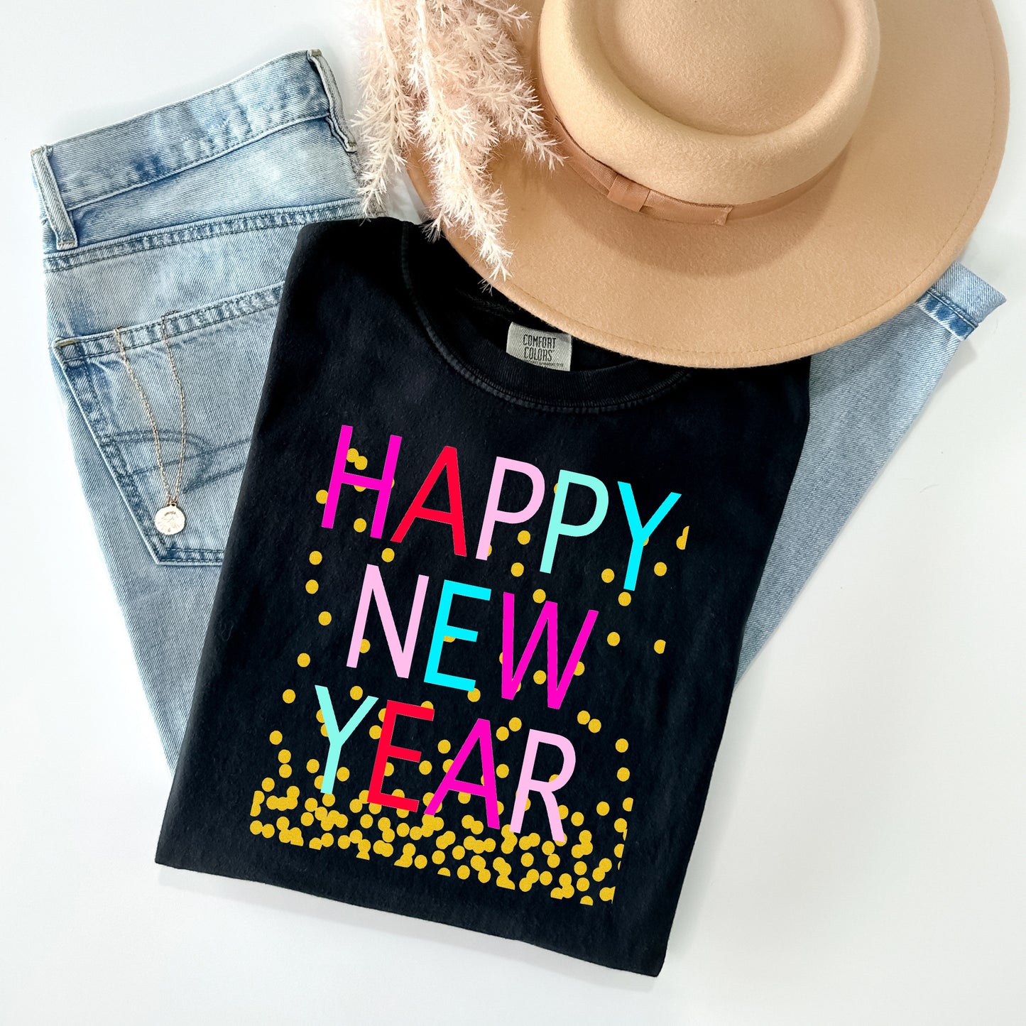 Happy New Year Graphic Tee