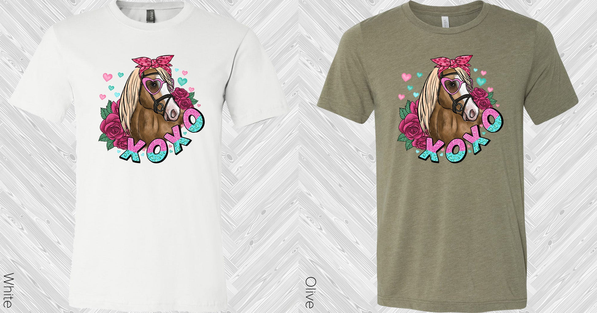 Xoxo Horse Graphic Tee Graphic Tee