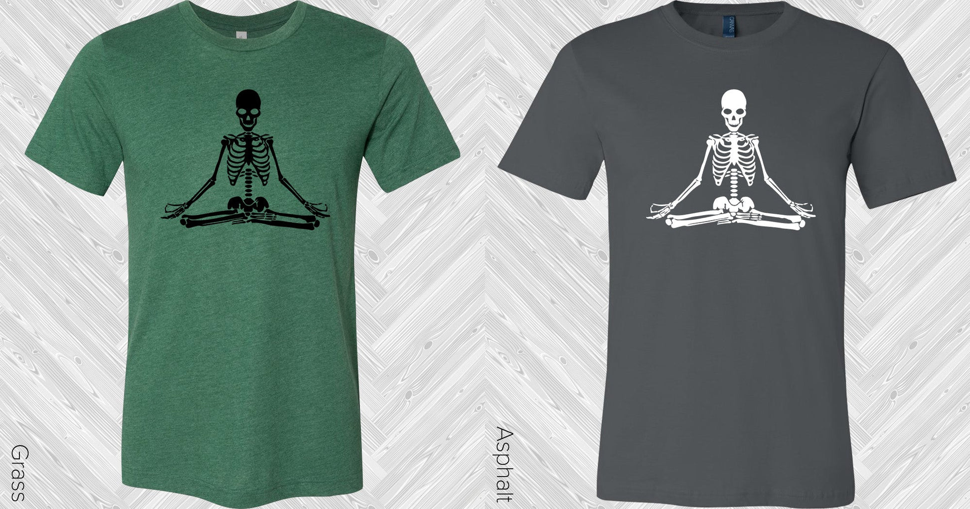 Yoga Skeleton Graphic Tee Graphic Tee