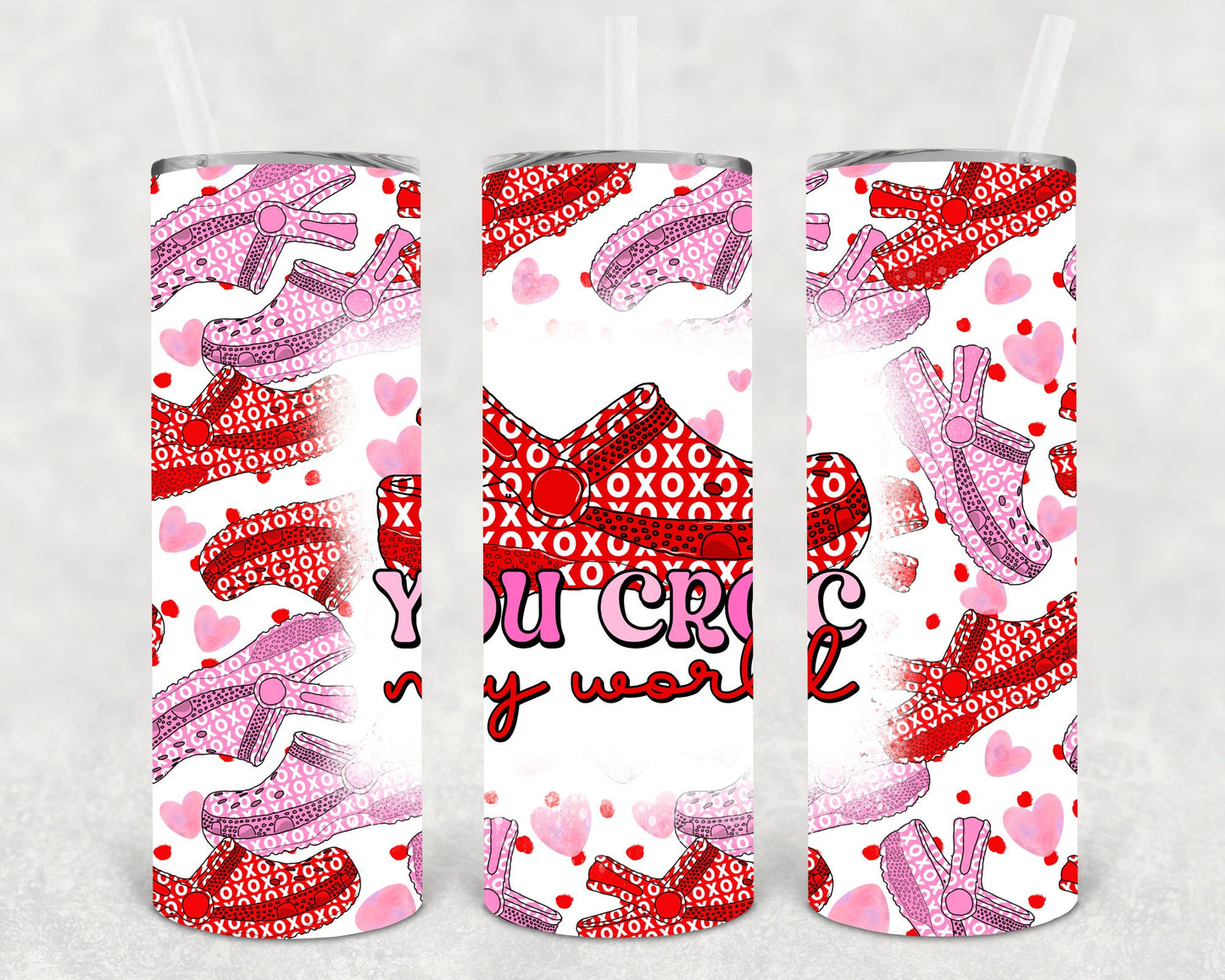 You Croc My World 20 Oz Skinny Tumbler