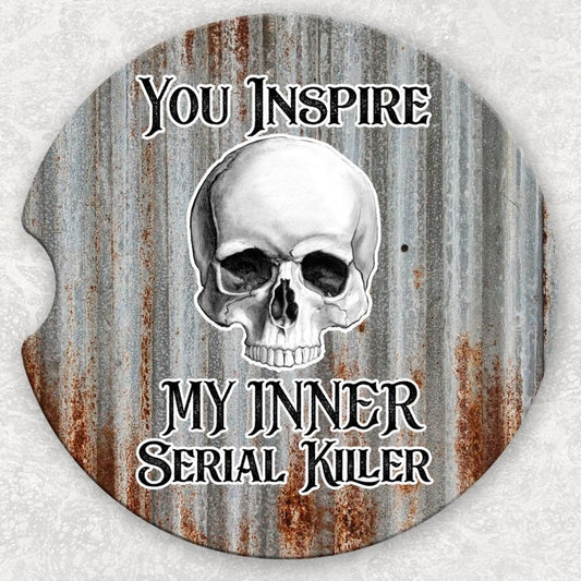 Car Coaster Set - You Inspire My Inner Serial Killer