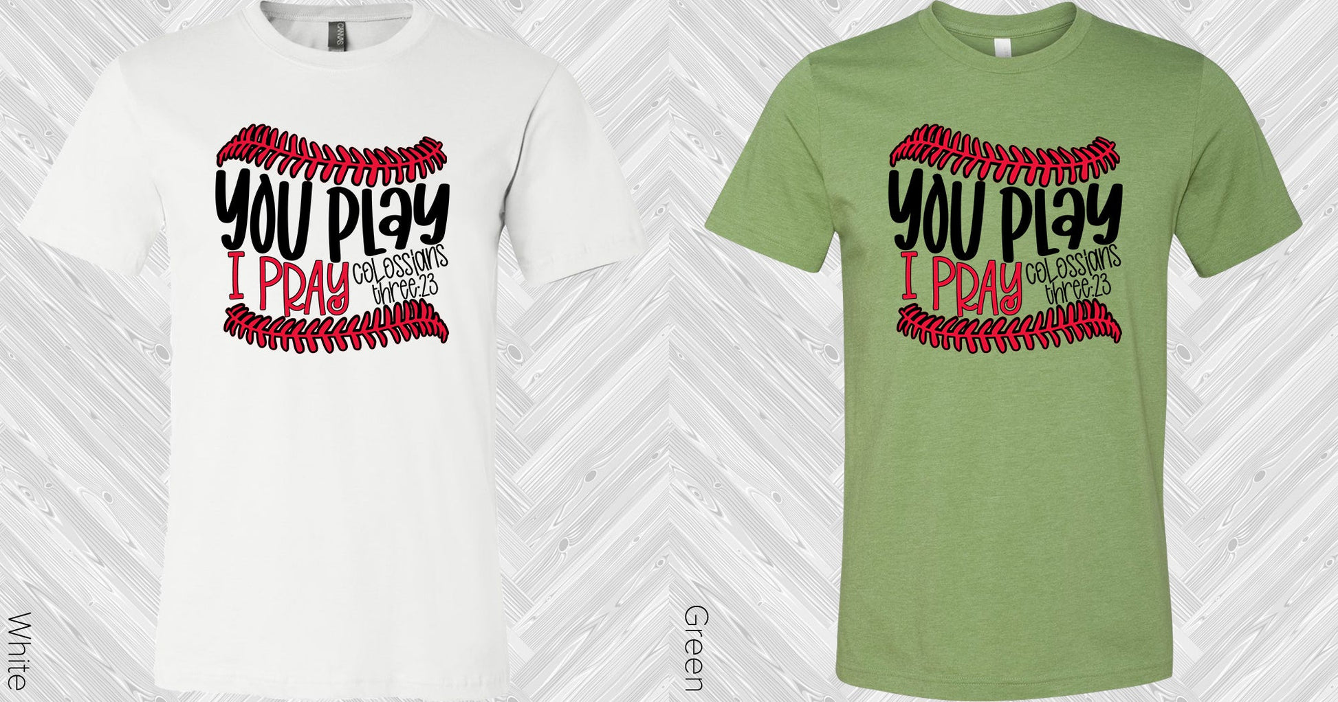 You Play I Pray Graphic Tee Graphic Tee