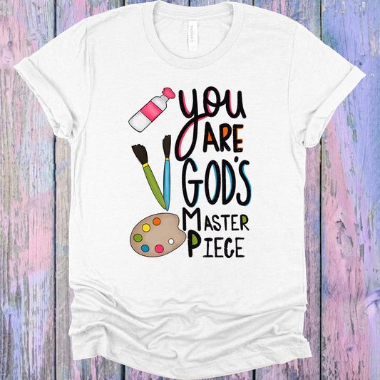 You Are Gods Masterpiece Graphic Tee Graphic Tee