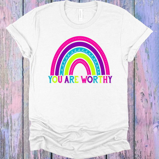 You Are Worthy Graphic Tee Graphic Tee