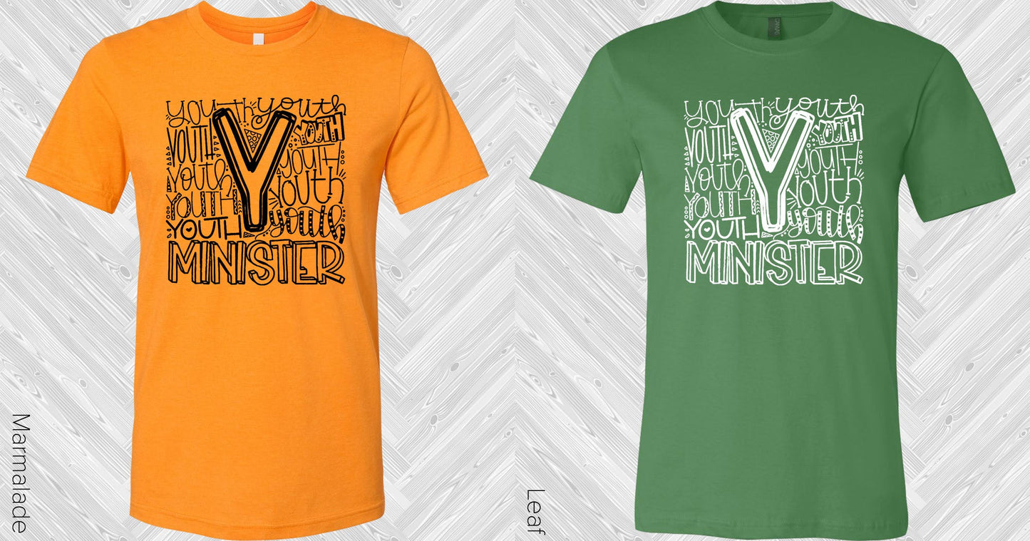 Youth Minister Subway Art Graphic Tee Graphic Tee