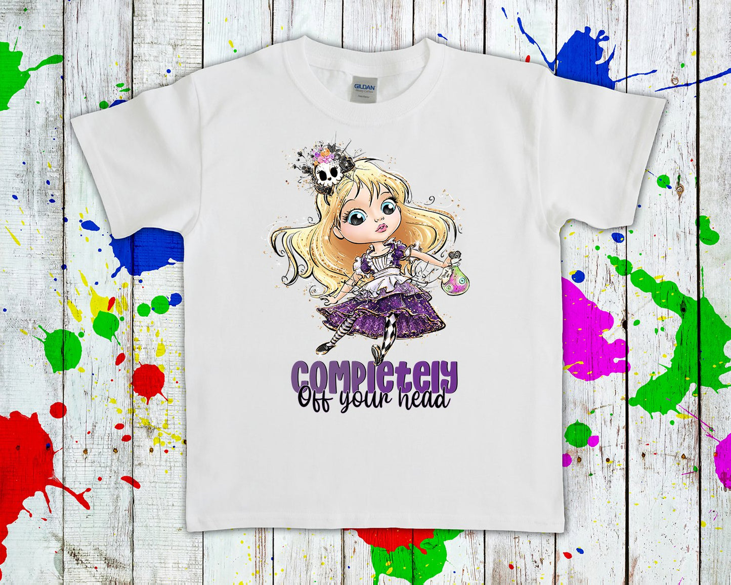 Completely Off Your Head Graphic Tee Graphic Tee