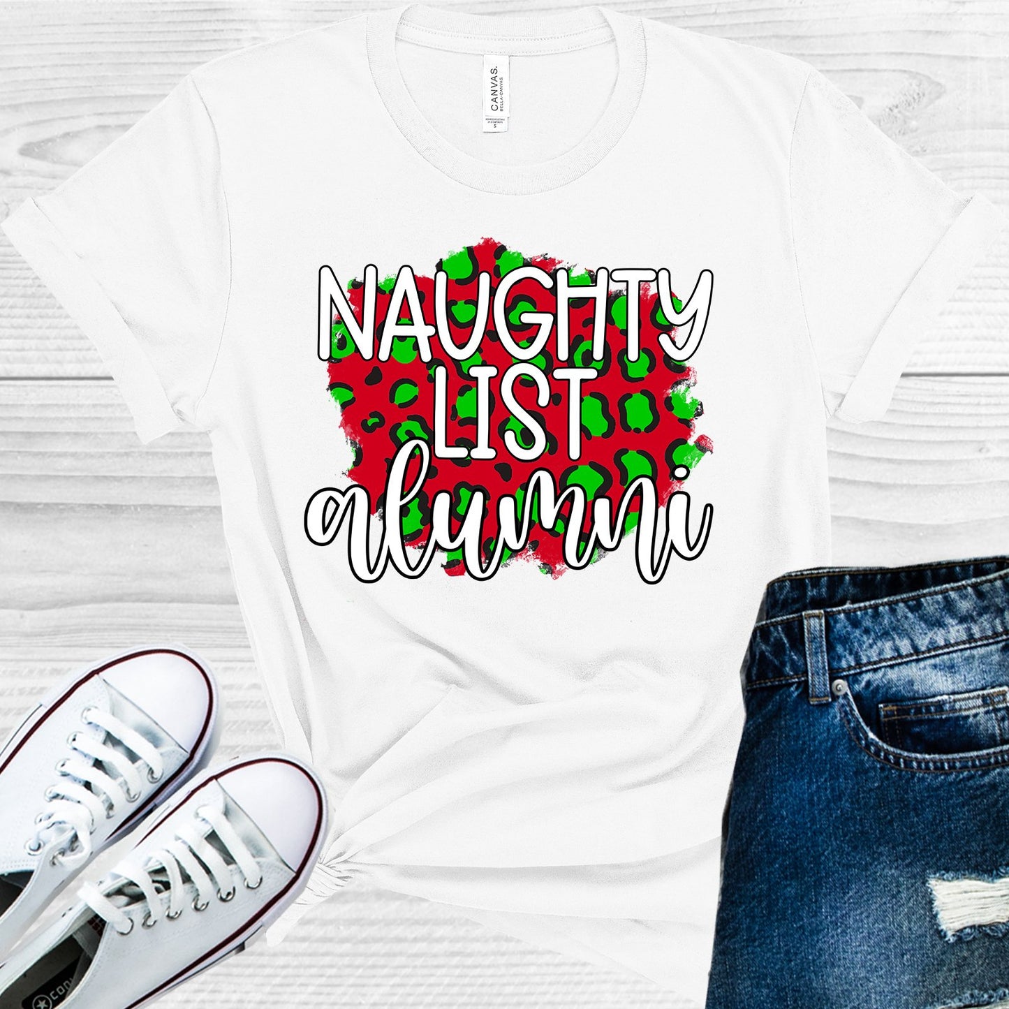 Naughty List Alumni Graphic Tee Graphic Tee