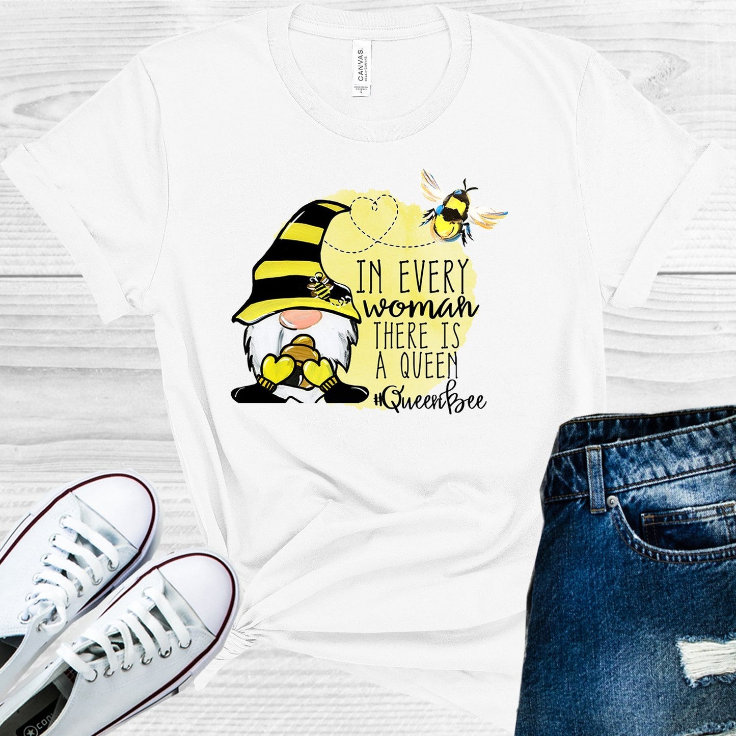 In Every Woman There Is A Queen Graphic Tee Graphic Tee