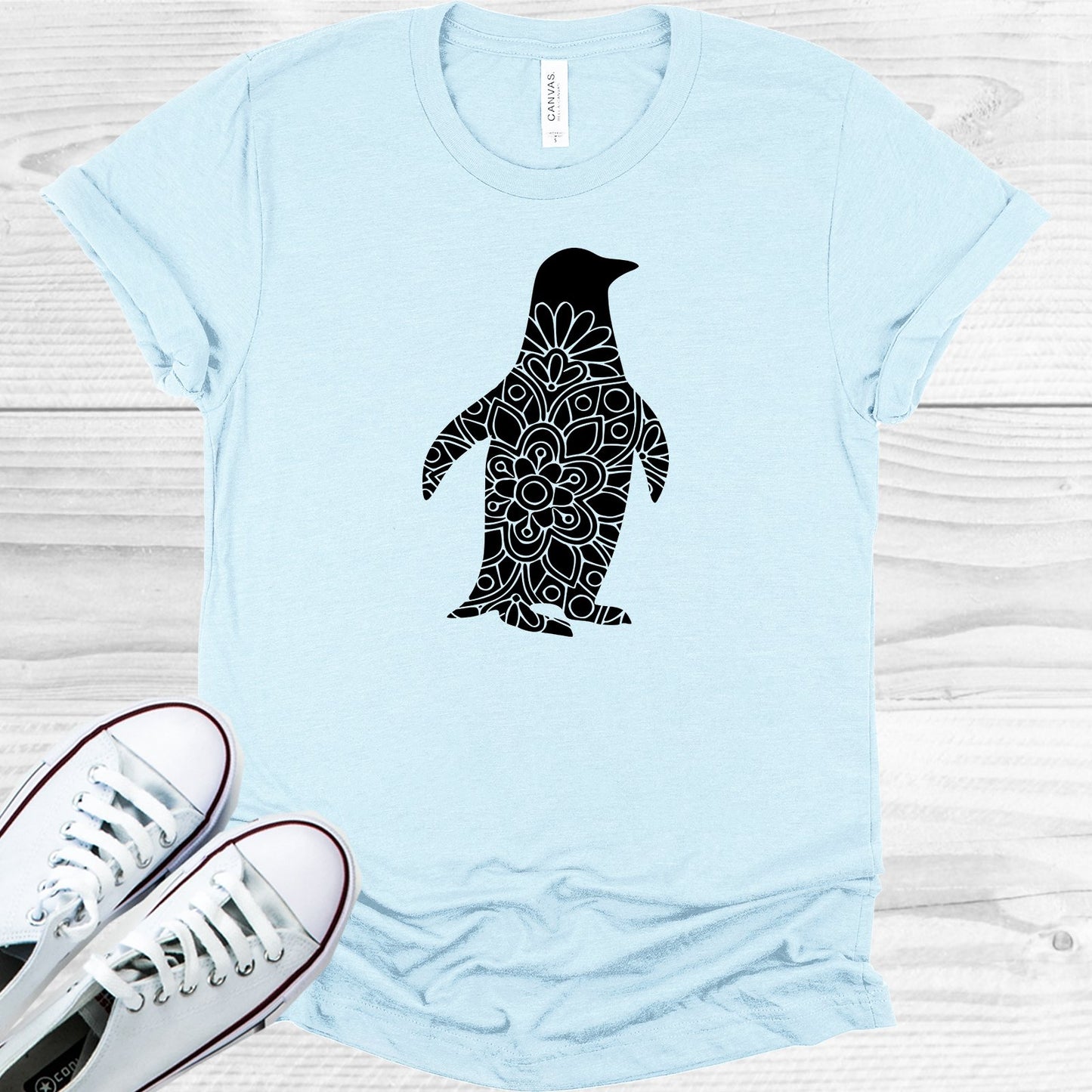 Penguin Mandala Graphic Tee Graphic Tee