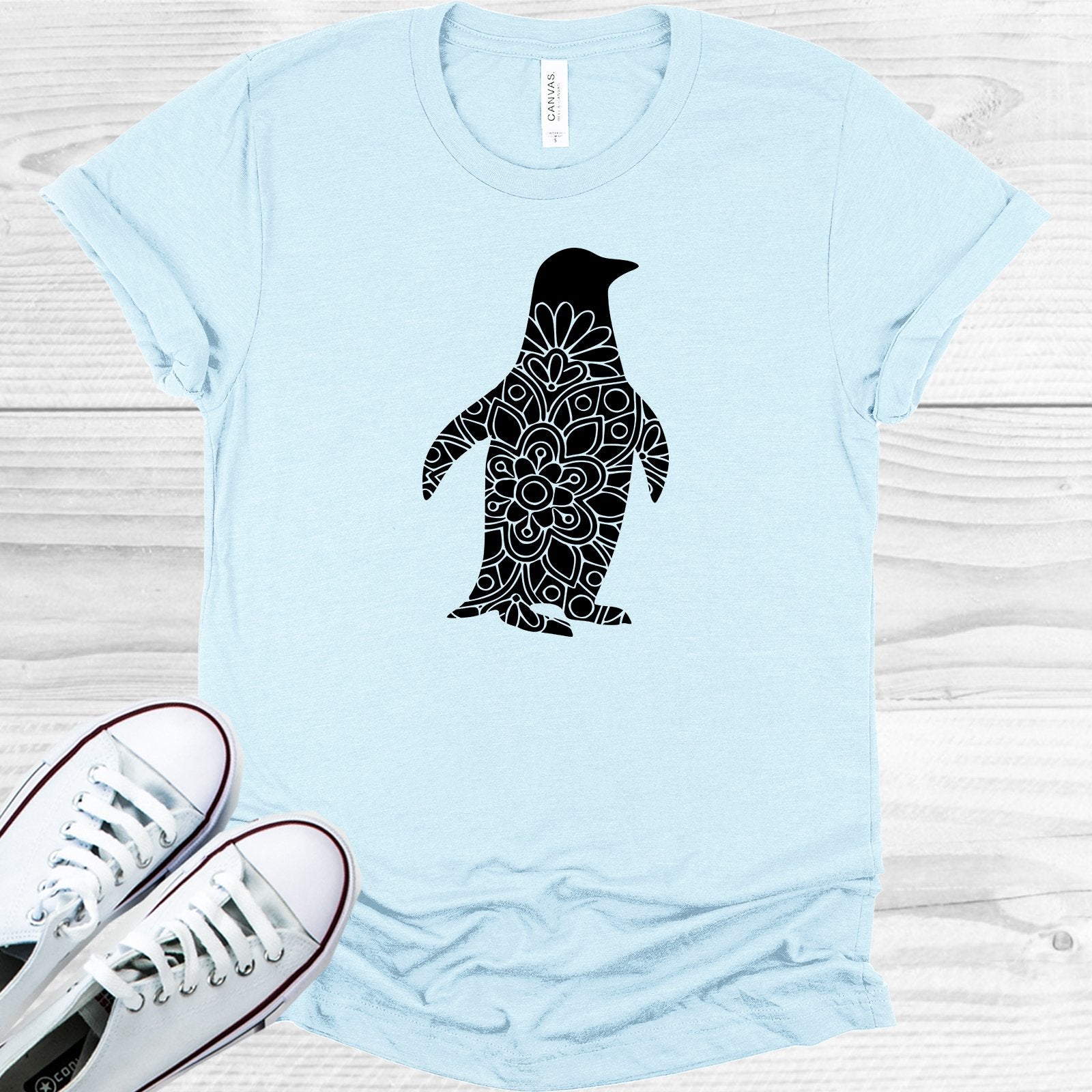 Penguin Mandala Graphic Tee Graphic Tee